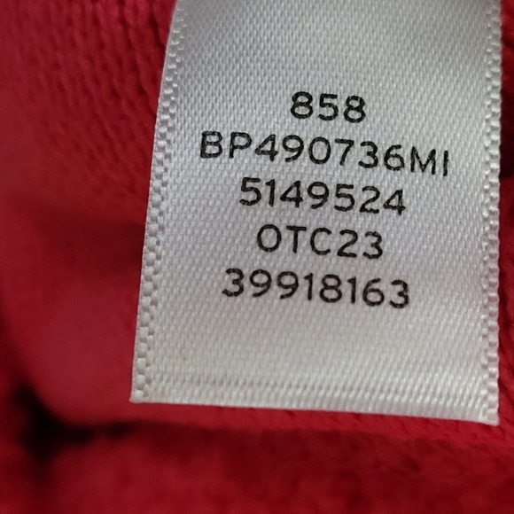 BP. Cropped Fleece Half Zip Pullover Faux Fur Hot Pink NWOT - Picture 7 of 9